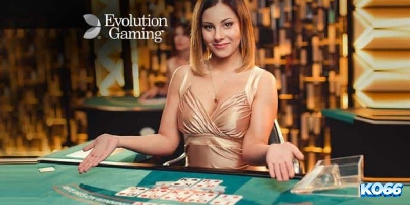 Evolution Gaming là đối tác quan trọng của KO66