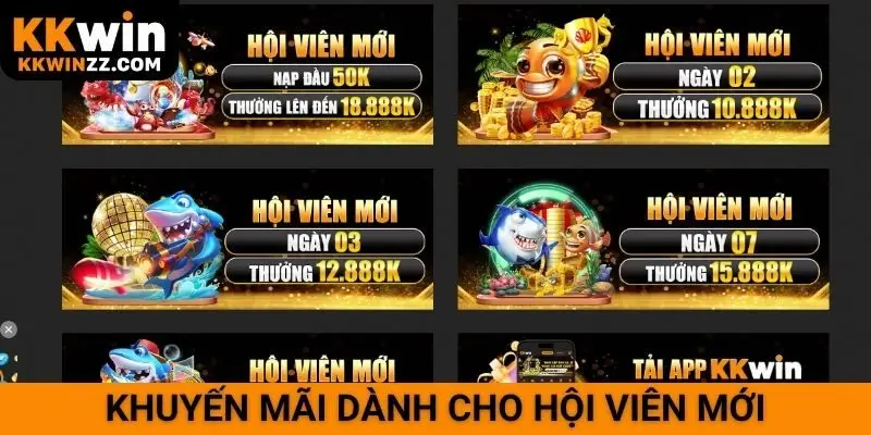 Khuyến mãi dành cho hội viên mới